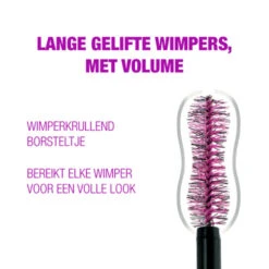 Maybelline The Falsies Lash Lift Mascara - 01 Waterproof 9 Maybelline The Falsies Lash Lift Mascara - 01 Waterproof -Cosmetica Speciaal Winkel 1003587 4