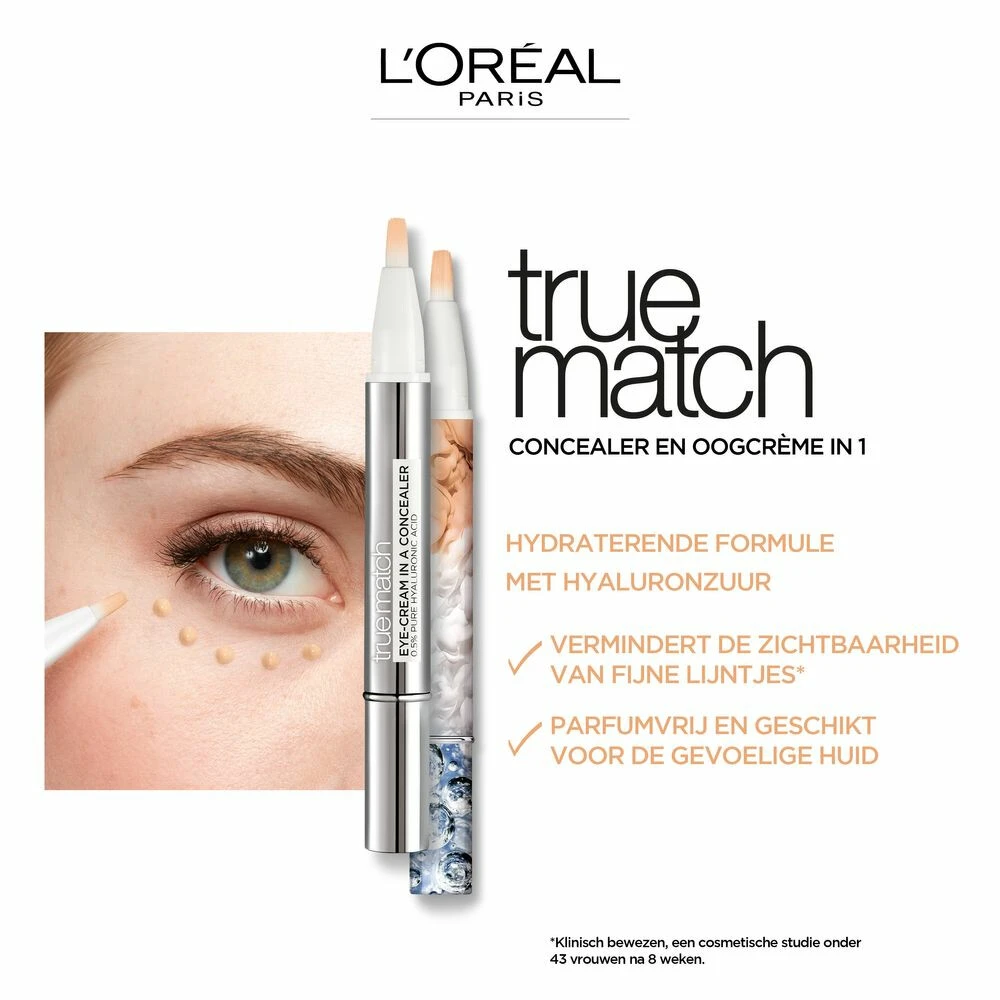L'Oreal Lu0027Oréal True Match Touche Magique DW12 Ivory Beige 6 L'Oreal Lu0027Oréal True Match Touche Magique DW12 Ivory Beige - Afbeelding 4