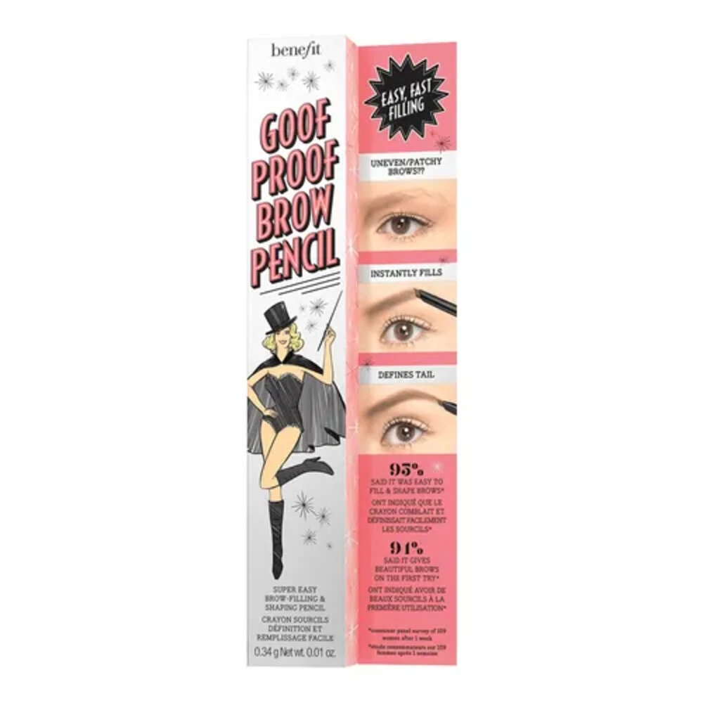 Benefit Goof Proof Brow Shaping Pencil 6 Cool Soft Black 6 Benefit Goof Proof Brow Shaping Pencil 6 Cool Soft Black - Afbeelding 4