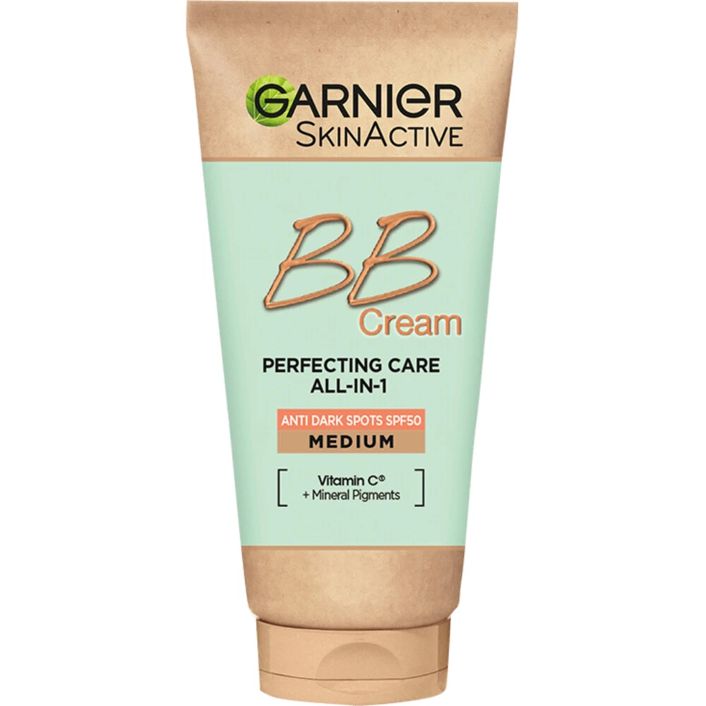 Garnier SkinActive BB Cream SPF 50 Medium 4 Garnier SkinActive BB Cream SPF 50 Medium - Afbeelding 2