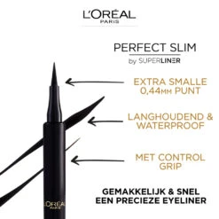 L'Oreal Lu0027Oréal Superliner Perfect Slim Eyeliner Blauw 9 L'Oreal Lu0027Oréal Superliner Perfect Slim Eyeliner Blauw -Cosmetica Speciaal Winkel 1029626 4