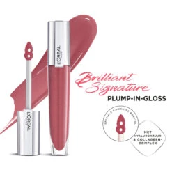 L'Oreal Lu0027Oréal Brilliant Signature Plump- In Gloss 404 Assert 8 L'Oreal Lu0027Oréal Brilliant Signature Plump- In Gloss 404 Assert -Cosmetica Speciaal Winkel 1029639 3