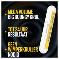 Maybelline Colossal Curl Bounce Mascara Very Black 8 Maybelline Colossal Curl Bounce Mascara Very Black -Cosmetica Speciaal Winkel 1035719 3