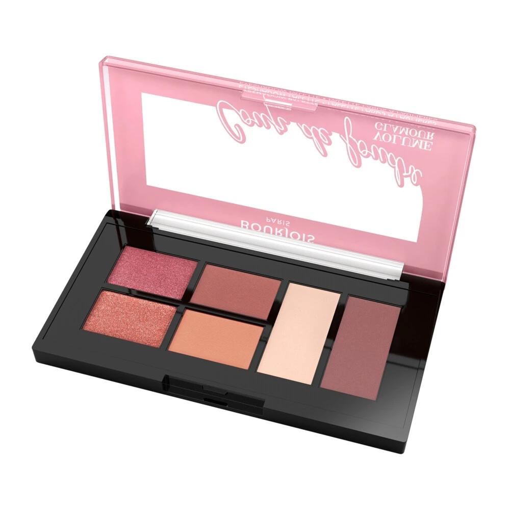 Bourjois Volume Glamour Coup De Coeur Oogschaduw Palette 003 Cute Look 4 Bourjois Volume Glamour Coup De Coeur Oogschaduw Palette 003 Cute Look - Afbeelding 2