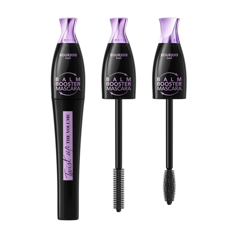 Bourjois Twist Up The Volume Mascara 003 Black Balm Booster 4 Bourjois Twist Up The Volume Mascara 003 Black Balm Booster - Afbeelding 2