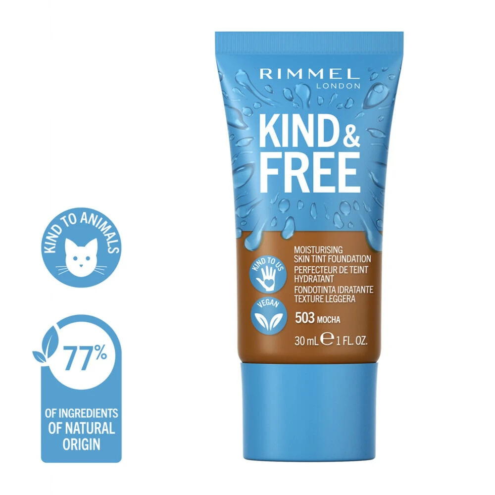 Rimmel KIND & FREE Vegan Foundation 503 Mocha 3 Rimmel KIND & FREE Vegan Foundation 503 Mocha
