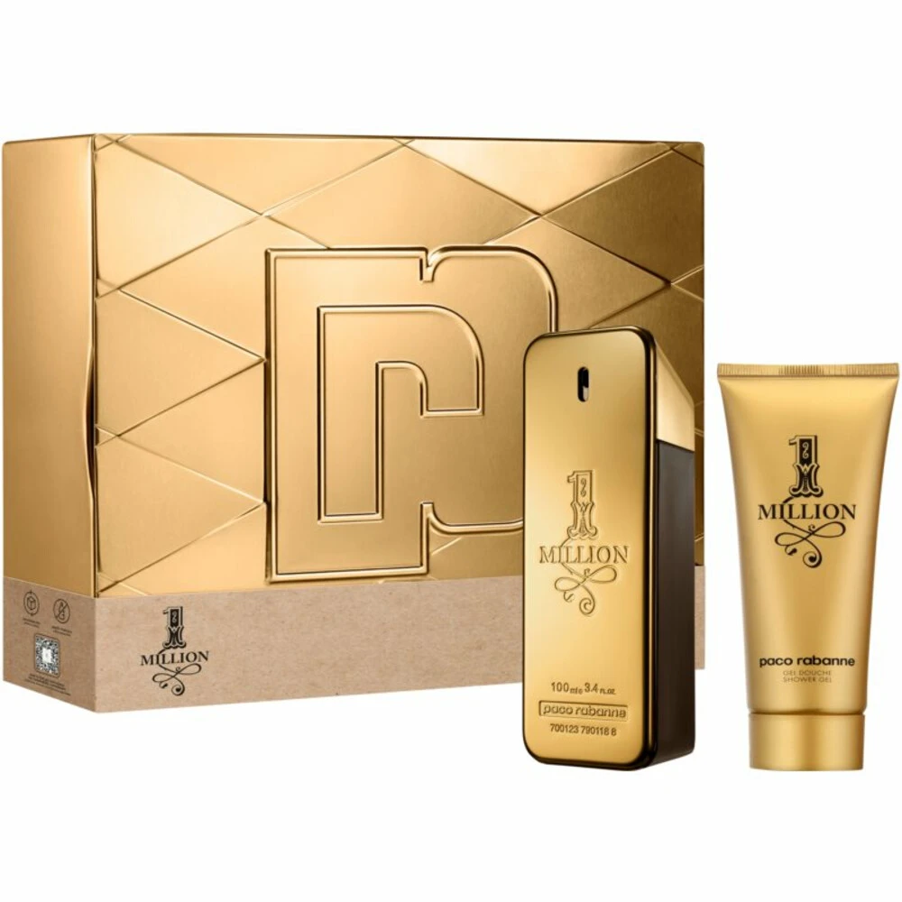 Paco Rabanne 1 Million Giftset Eau De Toilette 100 Ml + Deo Spray 150 Ml 3 Paco Rabanne 1 Million Giftset Eau De Toilette 100 Ml + Deo Spray 150 Ml