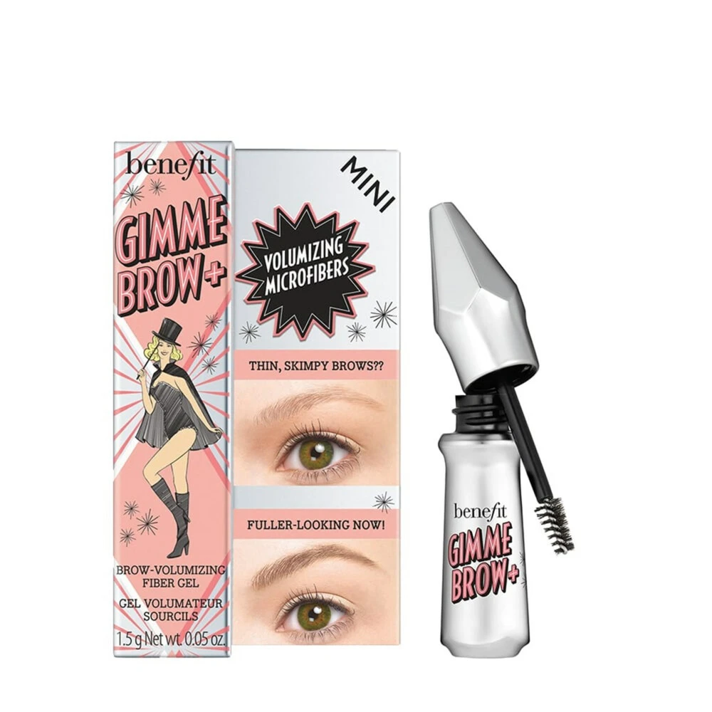 Benefit Gimme Brow+ Volumizing Wenkbrauwgel 4 Warm Deep Brown 4 Benefit Gimme Brow+ Volumizing Wenkbrauwgel 4 Warm Deep Brown - Afbeelding 2