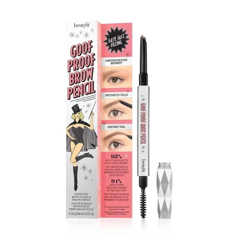 Benefit Goof Proof Brow Shaping Pencil - 4.5 Neutral Deep Brown 3 Benefit Goof Proof Brow Shaping Pencil - 4.5 Neutral Deep Brown