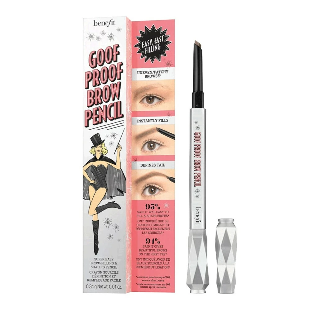 Benefit Goof Proof Shaping Pencil 3.5 Neutral Medium Brown 4 Benefit Goof Proof Shaping Pencil 3.5 Neutral Medium Brown - Afbeelding 2