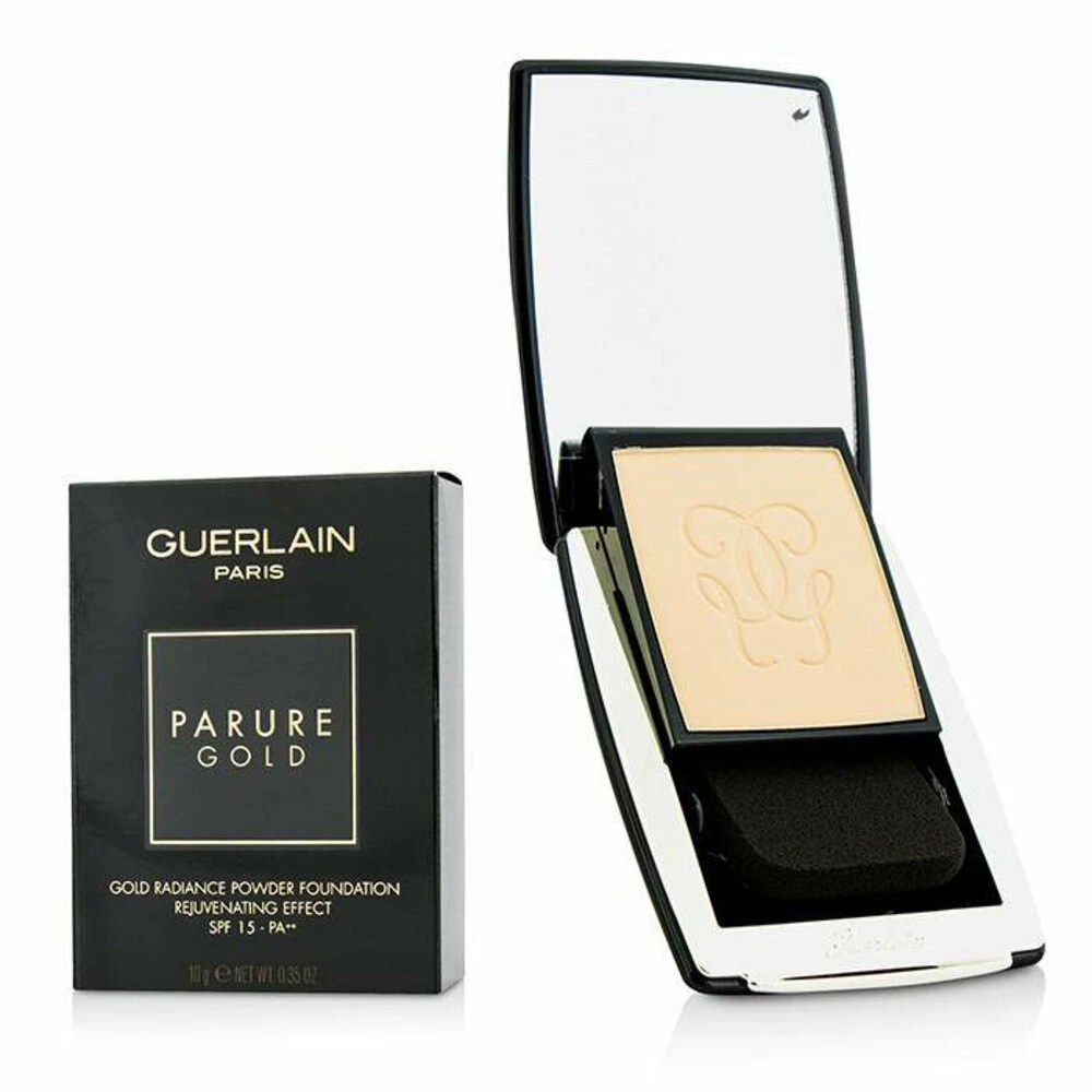 Guerlain Parure Gold Compact Foundation 01 Pale Beige 3 Guerlain Parure Gold Compact Foundation 01 Pale Beige