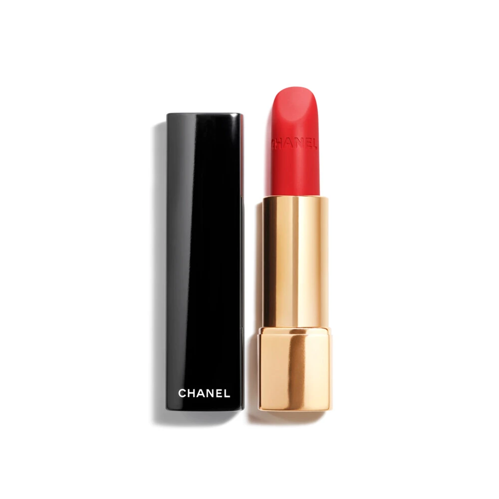 Chanel Rouge Allure Velvet Lipstick 57 Rouge Feu 3 Chanel Rouge Allure Velvet Lipstick 57 Rouge Feu