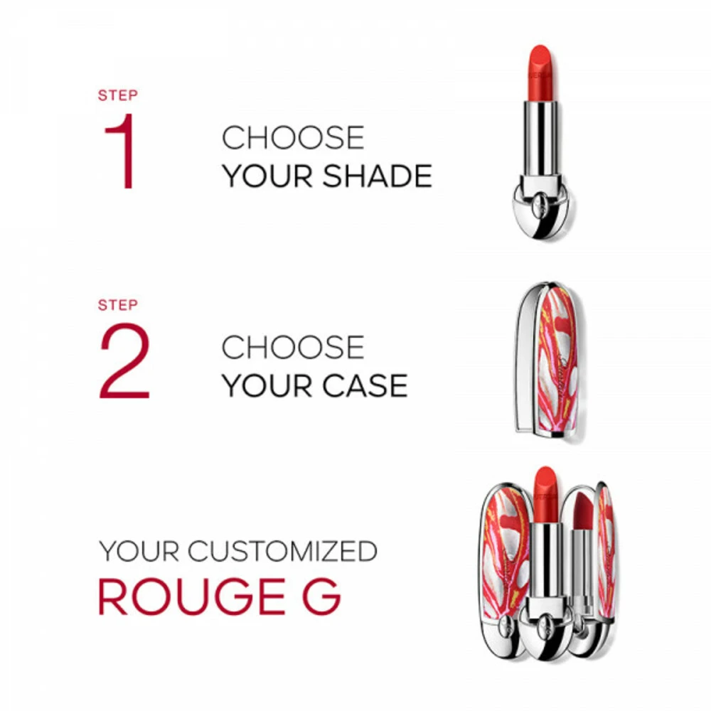Guerlain Rouge G De Guerlain Lipstick Case 4 Guerlain Rouge G De Guerlain Lipstick Case - Afbeelding 2