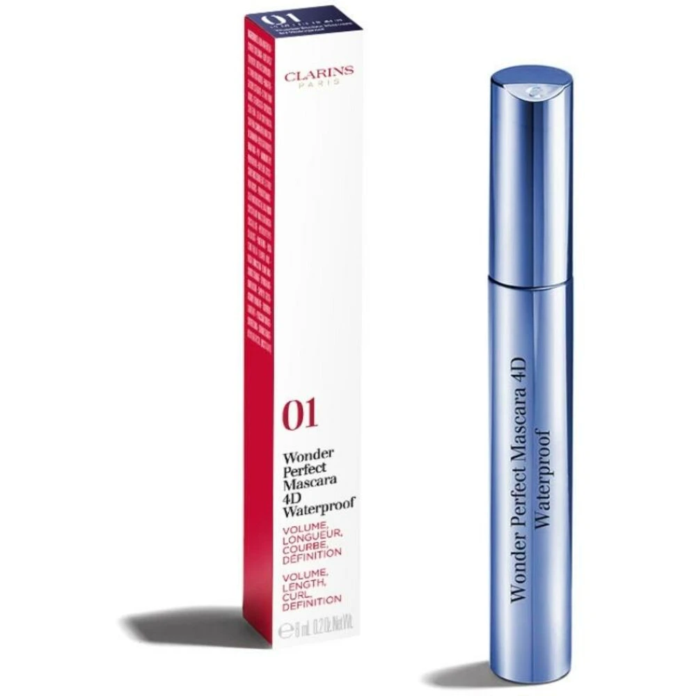 Clarins Wonder Perfect Mascara 4D Waterproof Black 4 Clarins Wonder Perfect Mascara 4D Waterproof Black - Afbeelding 2