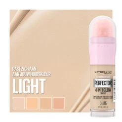 Maybelline Instant Anti-Age Perfector 4-in-1 Glow Light - Primer, Concealer, Highlighter En BB-Cream In één 8 Maybelline Instant Anti-Age Perfector 4-in-1 Glow Light - Primer, Concealer, Highlighter En BB-Cream In één -Cosmetica Speciaal Winkel 1050973 3