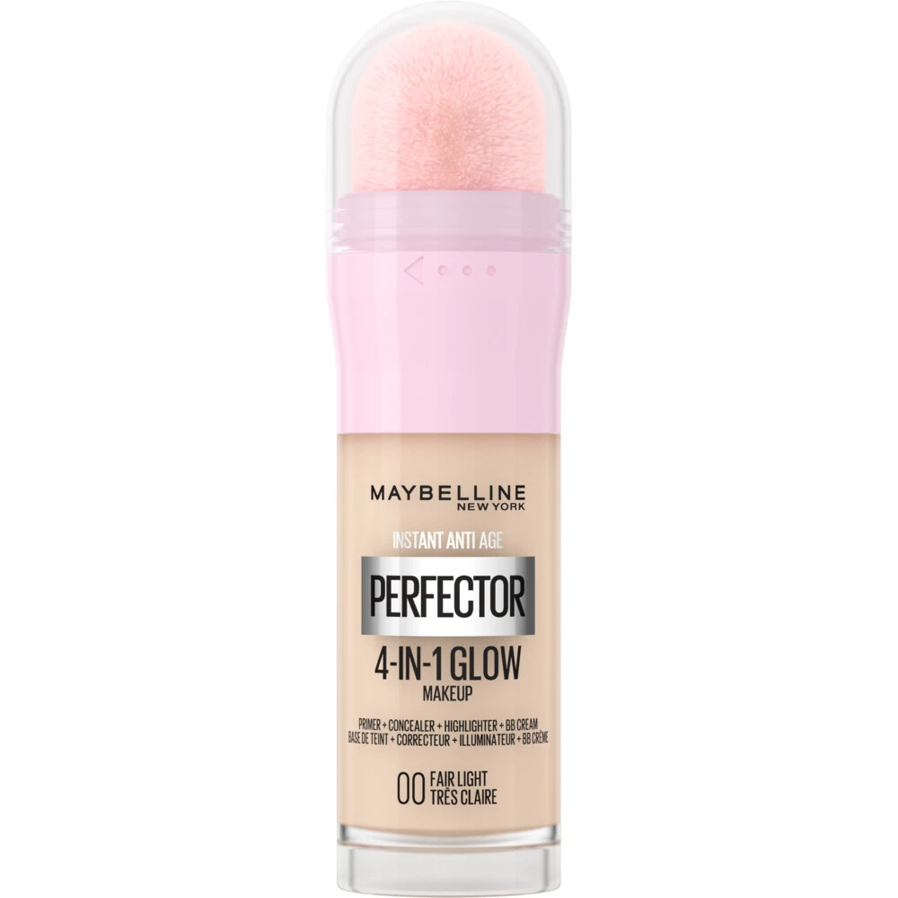 Maybelline Instant Anti-Age Perfector 4-in-1 Glow Fair Light - Primer, Concealer, Highlighter En BB-Cream In één 3 Maybelline Instant Anti-Age Perfector 4-in-1 Glow Fair Light - Primer, Concealer, Highlighter En BB-Cream In één