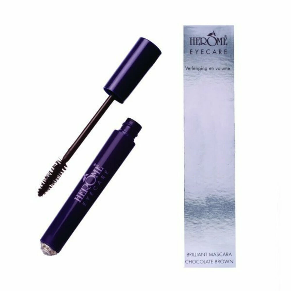 Herome Brilliant Mascara Chocolate Brown 4 Herome Brilliant Mascara Chocolate Brown - Afbeelding 2