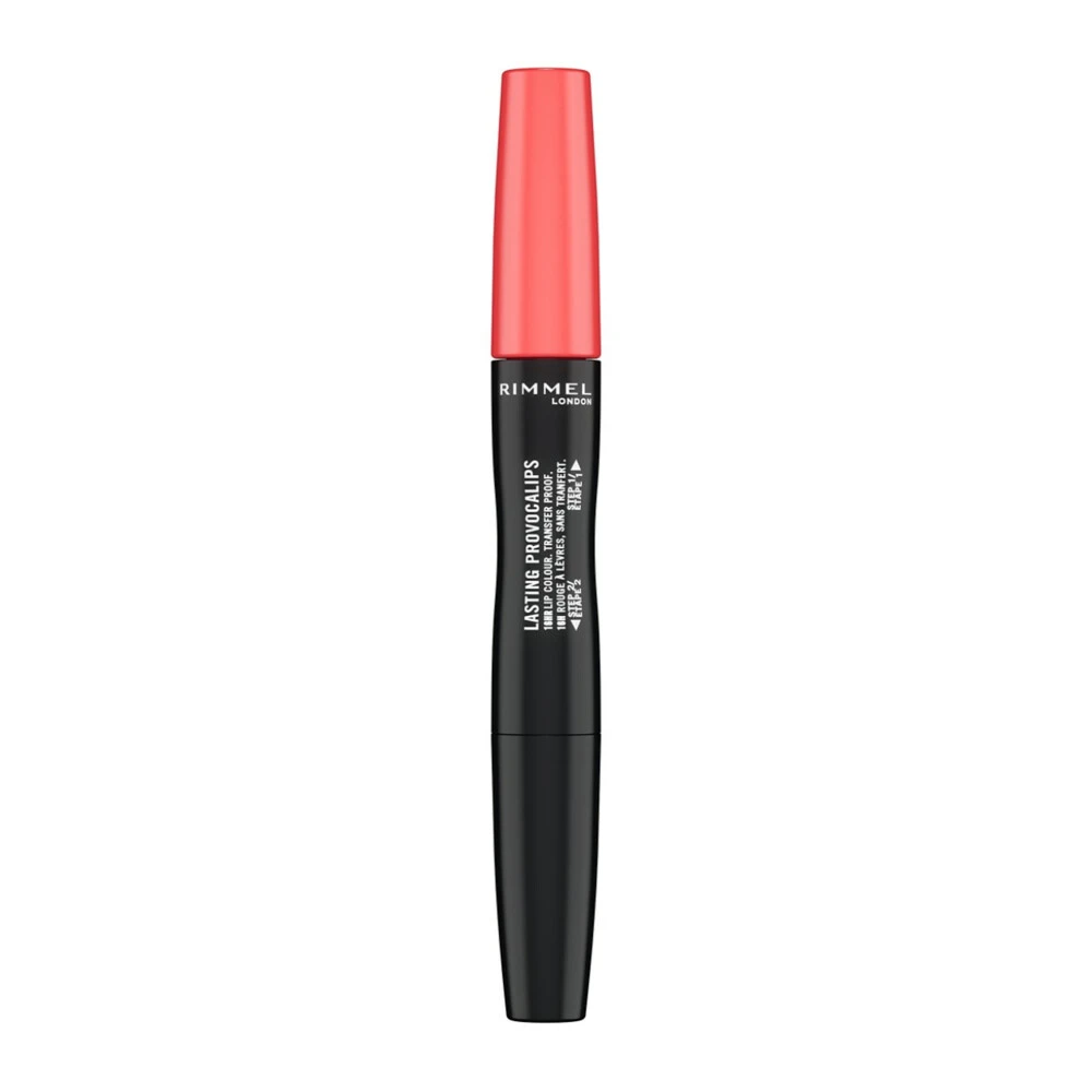 Rimmel Lasting Provocalips Lip Color Lippenstift 500 Kiss The Town Red 4 Rimmel Lasting Provocalips Lip Color Lippenstift 500 Kiss The Town Red - Afbeelding 2