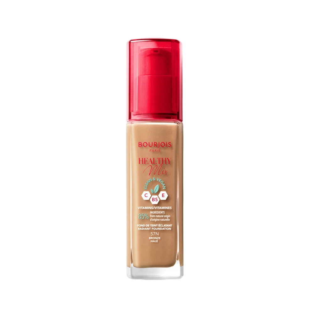 Bourjois Paris Healthy Mix Clean Foundation 057 Bronze 3 Bourjois Paris Healthy Mix Clean Foundation 057 Bronze