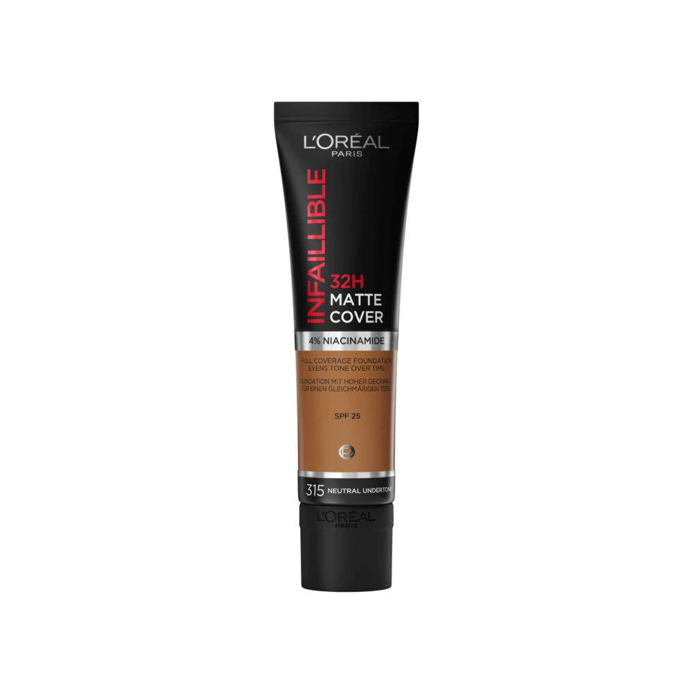 L'Oreal Lu0027Oréal Infaillible 32H Matte Cover Foundation SPF 25 - 315 3 L'Oreal Lu0027Oréal Infaillible 32H Matte Cover Foundation SPF 25 - 315