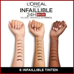 L'Oreal Lu0027Oréal 24H Brow Filling Triangular Pencil 7.0 Blonde 8 L'Oreal Lu0027Oréal 24H Brow Filling Triangular Pencil 7.0 Blonde -Cosmetica Speciaal Winkel 1071948 2