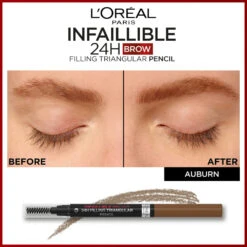 L'Oreal Lu0027Oréal 24H Brow Filling Triangular Pencil 5.23 Auburn -Cosmetica Speciaal Winkel 1071952 4