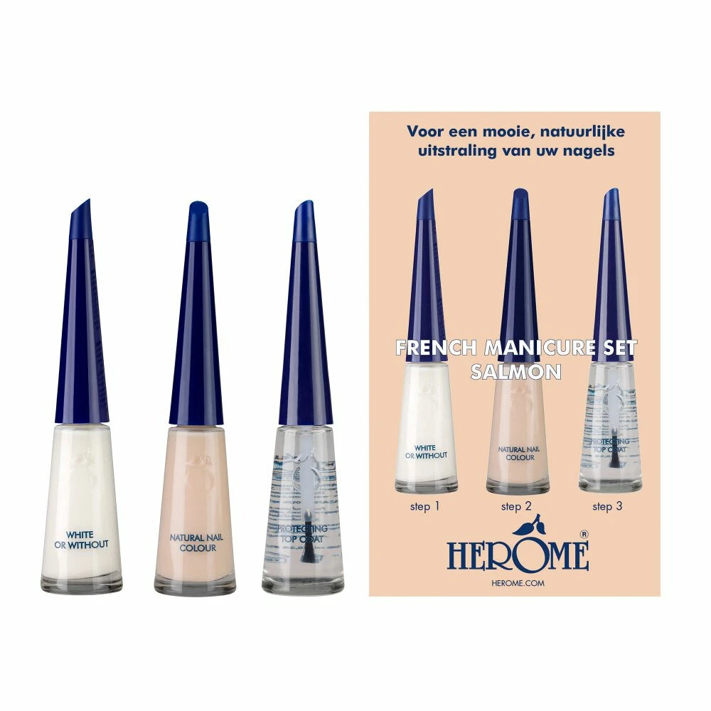 Herome French Manicure Salmon 4 Herome French Manicure Salmon - Afbeelding 2