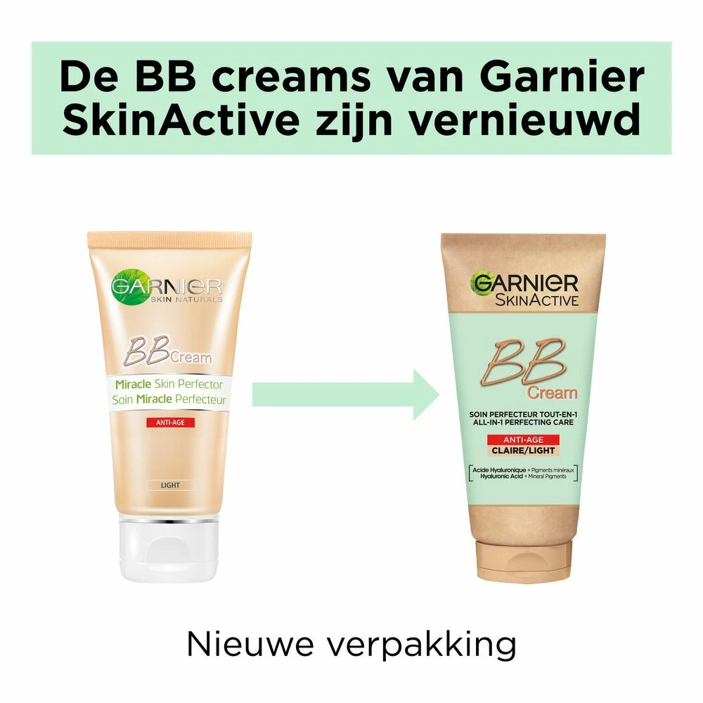 Garnier BB Cream Anti-Veroudering Light 4 Garnier BB Cream Anti-Veroudering Light - Afbeelding 2