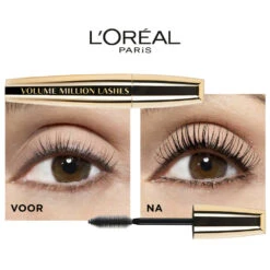 L'Oreal Lu0027Oréal Volume Million Lashes Mascara Classic Black - Zwart 8 L'Oreal Lu0027Oréal Volume Million Lashes Mascara Classic Black - Zwart -Cosmetica Speciaal Winkel 969160 3