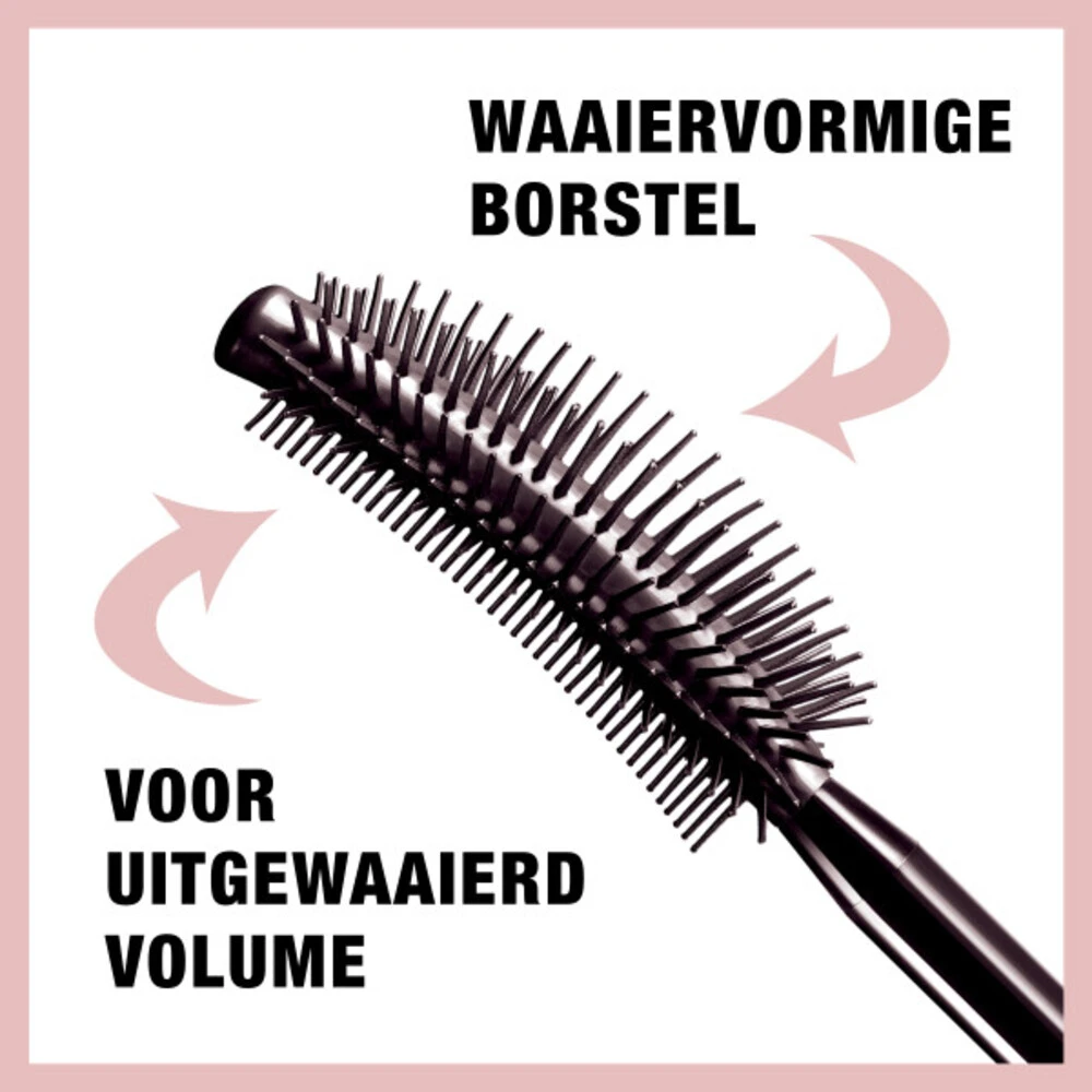 Maybelline Lash Sensational Intense Zwart Mascara 4 Maybelline Lash Sensational Intense Zwart Mascara - Afbeelding 2