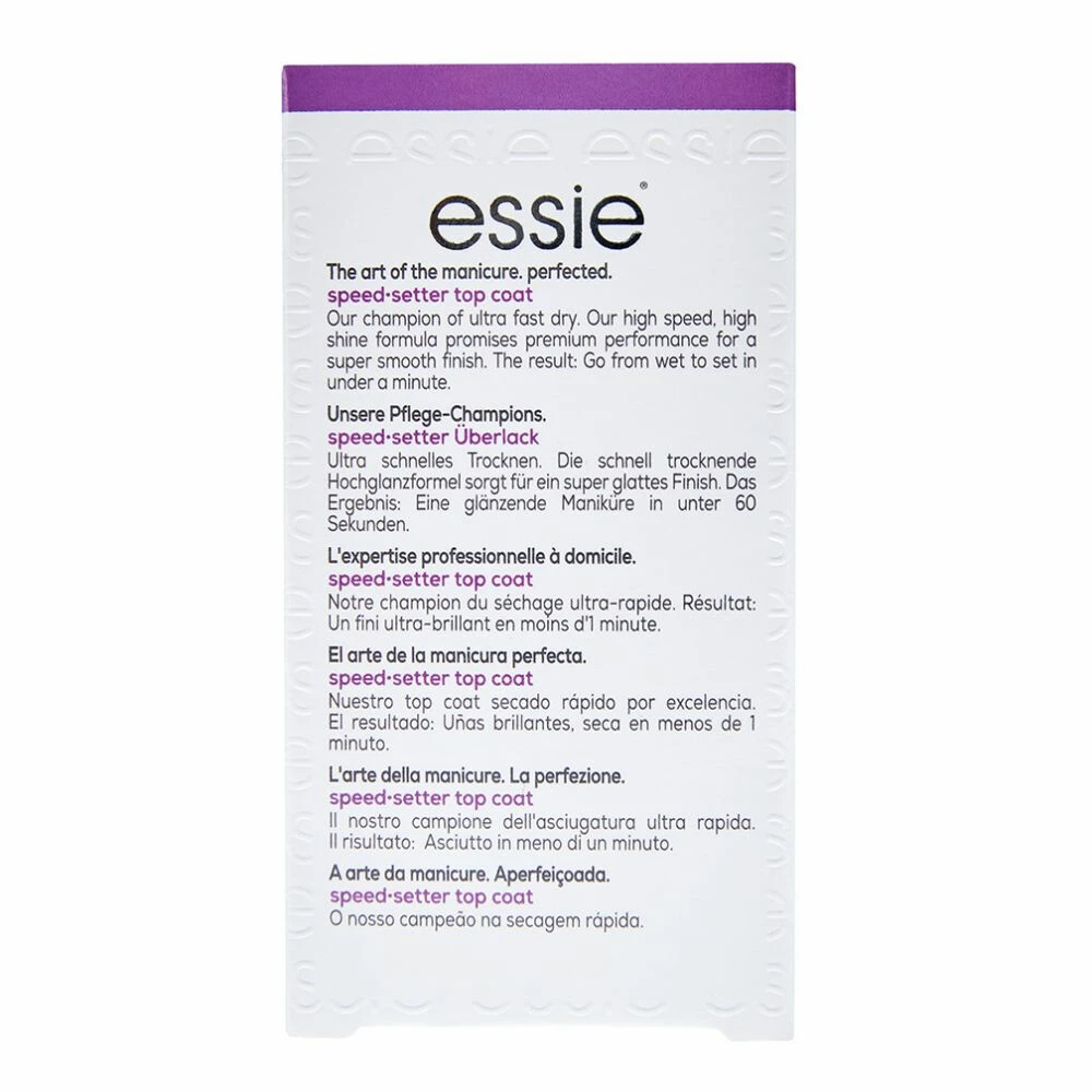 Essie Top Coat Speed Setter 6 Essie Top Coat Speed Setter - Afbeelding 4