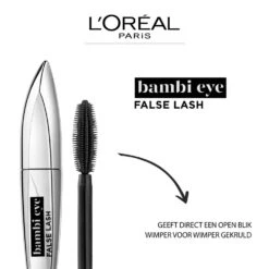 L'Oreal Lu0027Oréal Bambi Eye By False Lash Volume Mascara Zwart 8 L'Oreal Lu0027Oréal Bambi Eye By False Lash Volume Mascara Zwart -Cosmetica Speciaal Winkel 996993 3