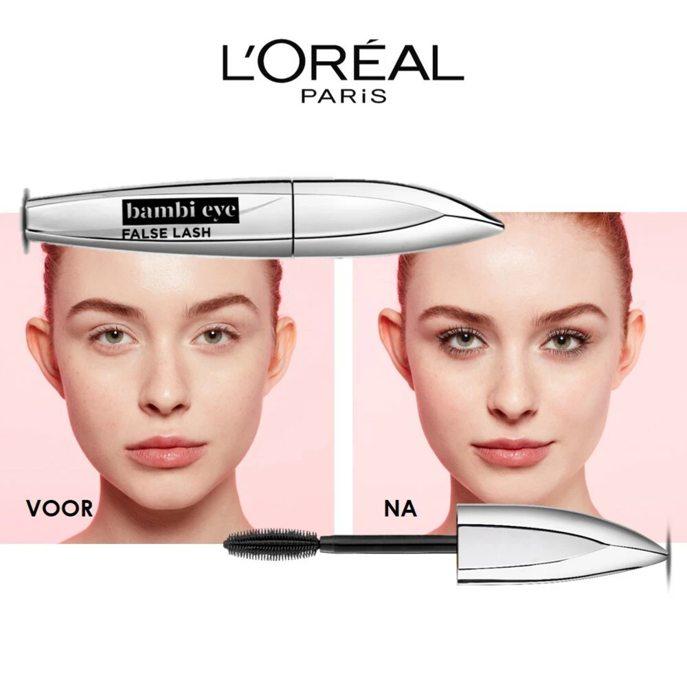 L'Oreal Lu0027Oréal Bambi Eye By False Lash Volume Mascara Zwart 6 L'Oreal Lu0027Oréal Bambi Eye By False Lash Volume Mascara Zwart - Afbeelding 4